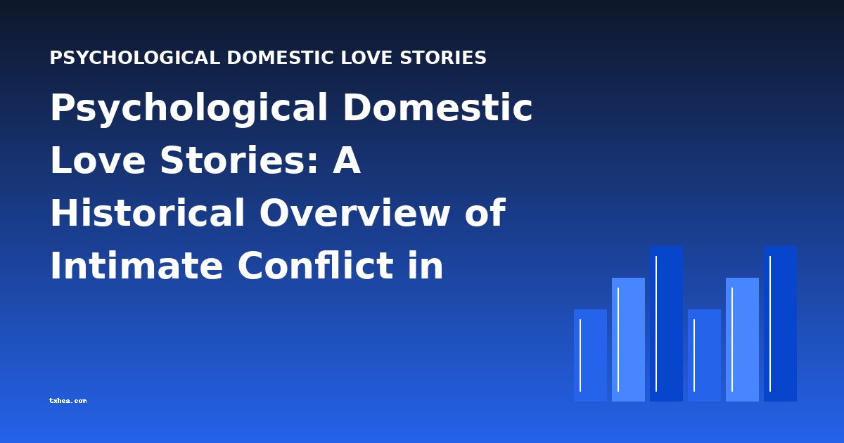 Psychological Domestic Love Stories: A Historical Overview of Intimate Conflict in Literature