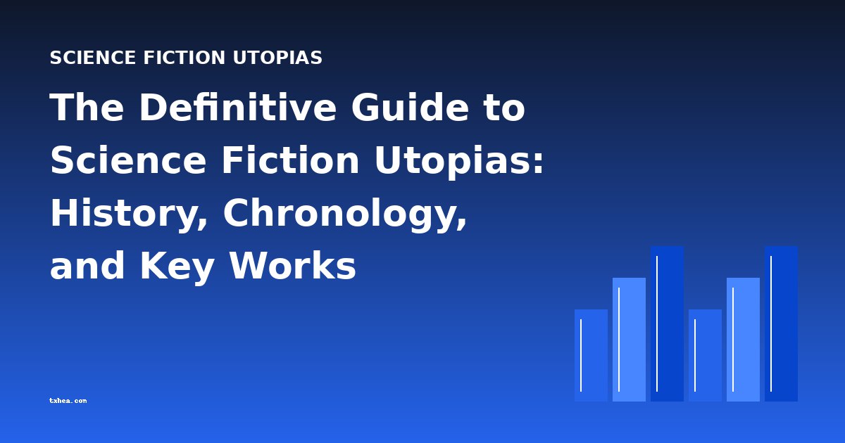 The Definitive Guide to Science Fiction Utopias: History, Chronology, and Key Works