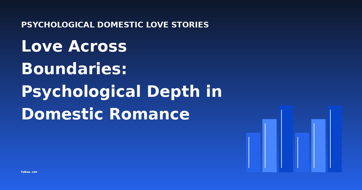 Love Across Boundaries: Psychological Depth in Domestic Romance Fiction